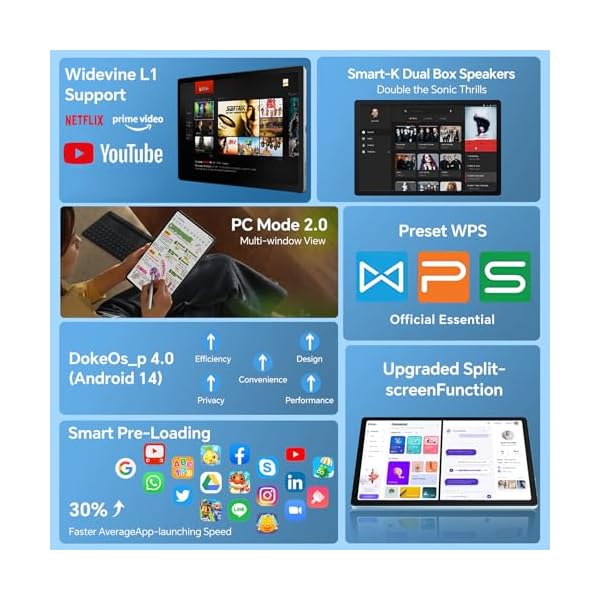 OSCAL Pad 80 WiFi Tablet - Image 4
