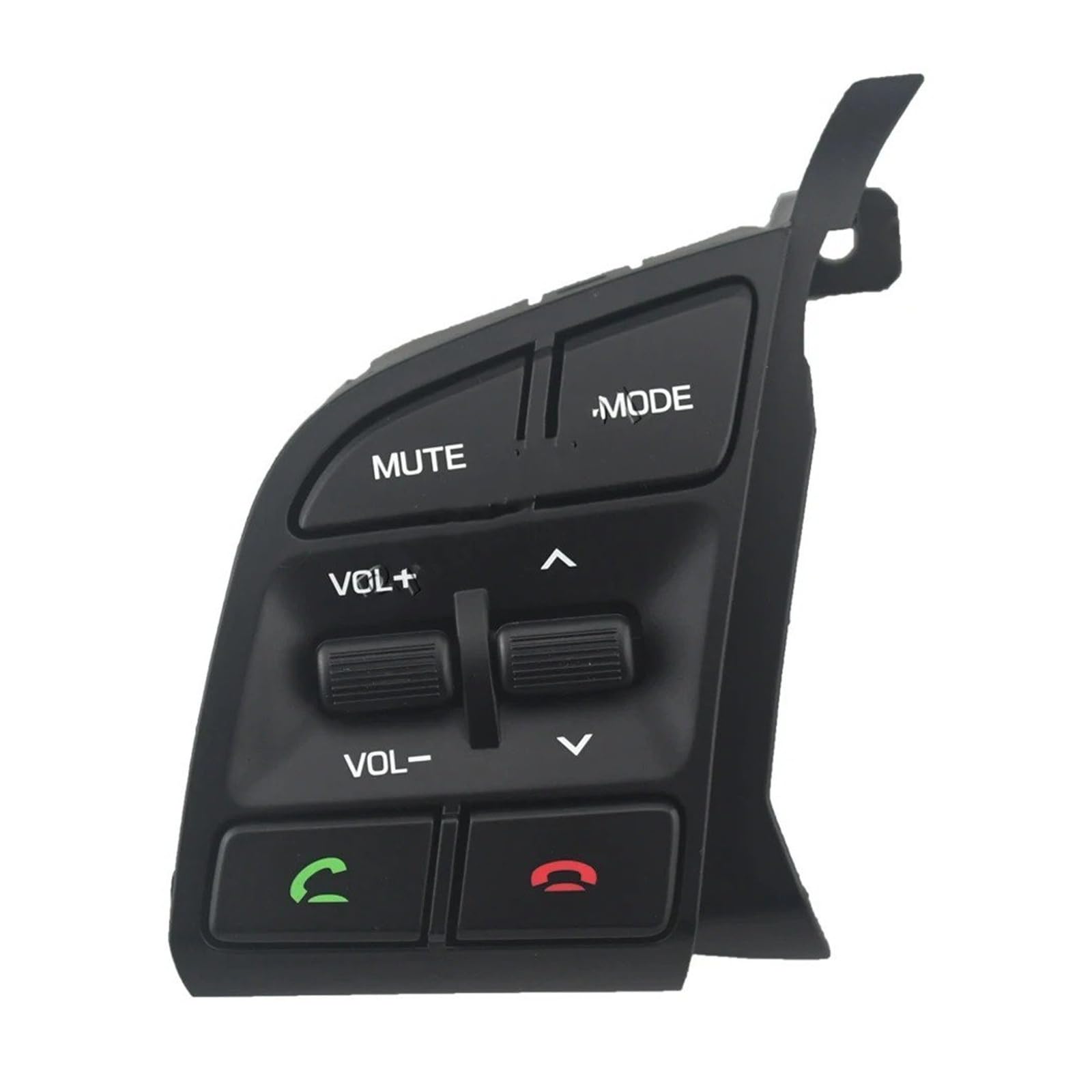 Für Hyundai Für Tucson 2015-2019 96710-D3500 Lenkrad Fernbedienung Schalter Volumen AdjustButton Bluetooth Taste Musik Multifunktions-Lenkradsteuerungstasten(Links)