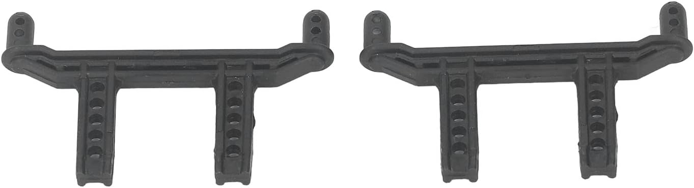 Horoper Front and Rear Car Shell Pillars, 1/16 Rc Car Shell Column Kit, 2 Pieces of Scy 16101 16102 Black Front and Rear Car Shell Pillar Pa 1/16 Rc Car Shell Pillar Accessories