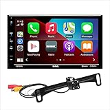 Sound Storm Laboratories DD7CPA-C Apple CarPlay Android Auto Car Multimedia Player - Double-Din, 7...