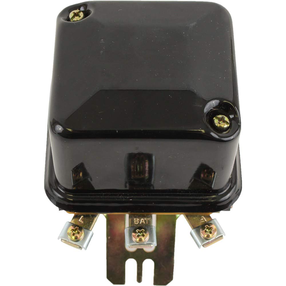 DB Electrical231-12031 Generator Regulator Compatible with/Replacement for 12 Volt 4 Terminal 2 Unit Type/Regulator Mounts on The Generator, Terminals 1118266, 1118306, 1118791, 1118983, 1118985