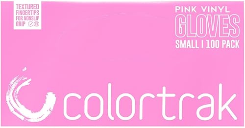 Miniatura 6 de Colortrak Guantes desechables de vinilo sin polvo, de un solo uso, sin látex
