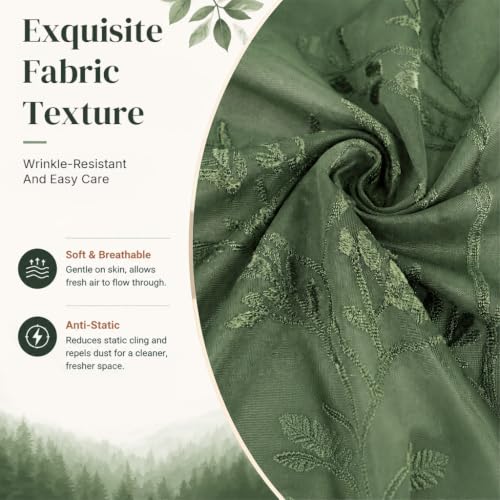 Image of HASTHIP Boho Tassels Window Valance Floral Farmhouse Kitchen Curtain