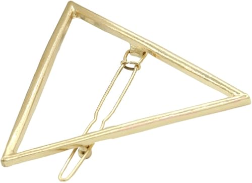 Amazon ウォ２u Woo2u キッズ レディース 女の子 金色三角形 可愛い 金属 髪留め パーティー 髪飾り 美容小物 ヘアピン クリップ ヘアアクセサリー 彼女誕生日のプレゼント ピン コーム 通販