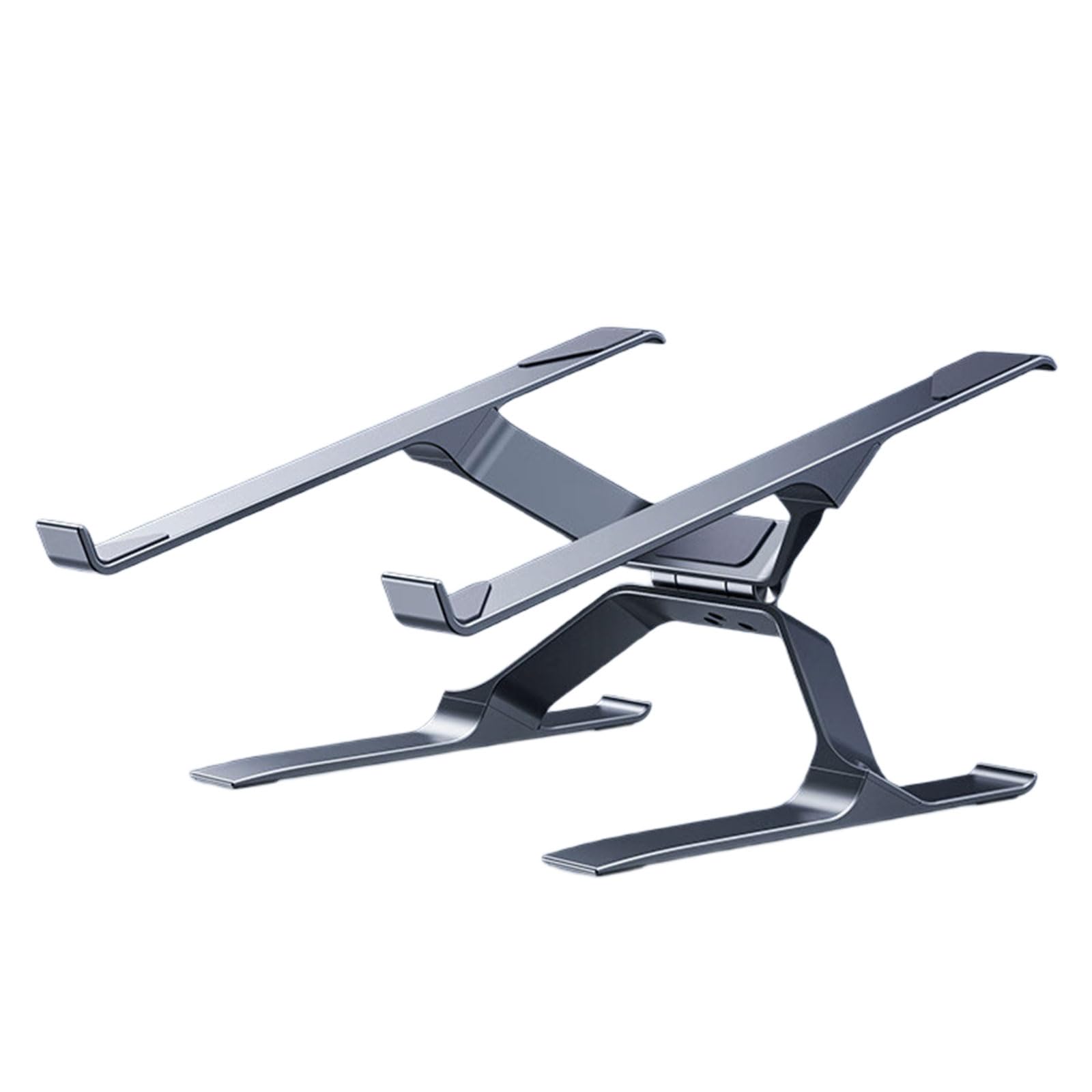 Supporto per Laptop Ergonomico in Alluminio Regolabile in Altezza E Supporto per Computer Pieghevole con Prese D Raffreddamento per Supporto per Laptop in Ufficio Domestico Imbottito in