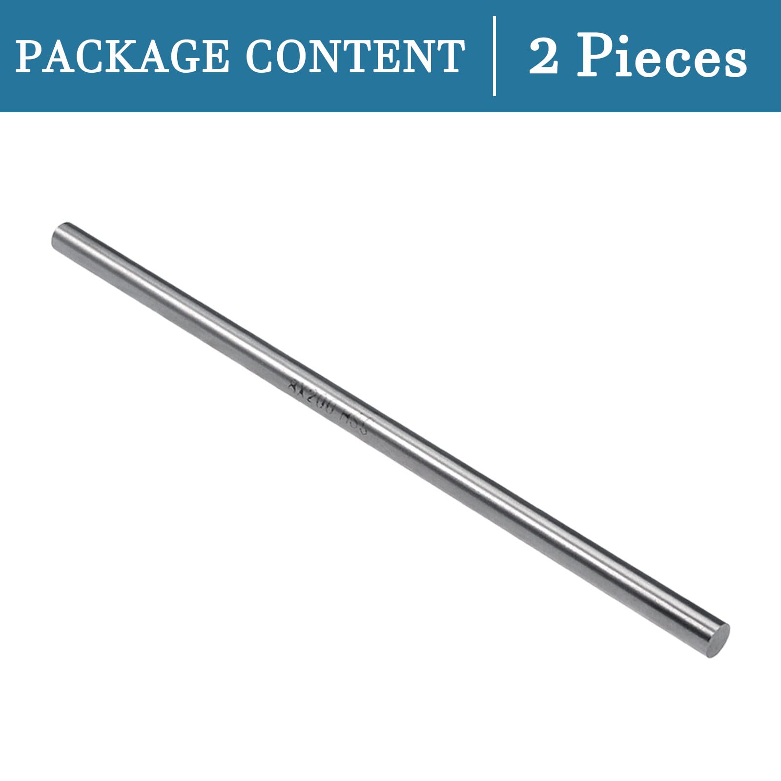 Set 4 Punte Per Tornio HSS 3x12x200 Mm – Acciaio Ad Alta Velocità, Per Fresatura, Tornitura E Incisione, Per Professionisti E Hobbisti