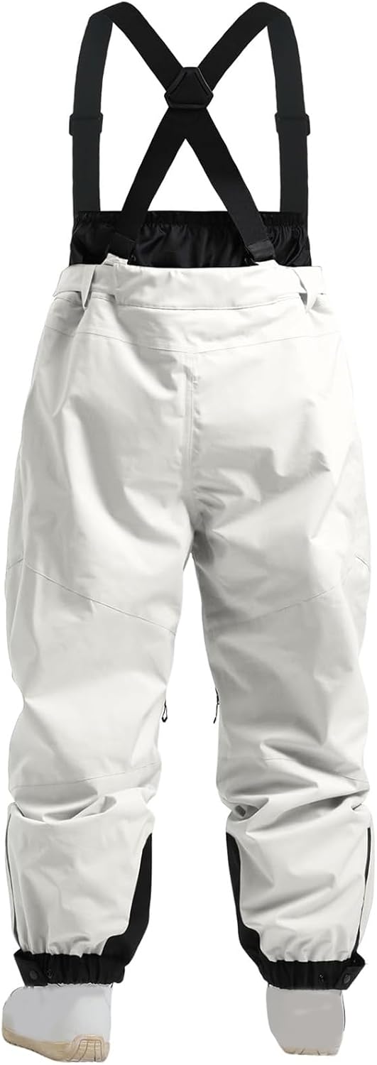 Men Snow Bibs Women Ski Pants Baggy Snowboard Overall Insulated Waterproof Windproof Warm Winter Snow Jumpsuits