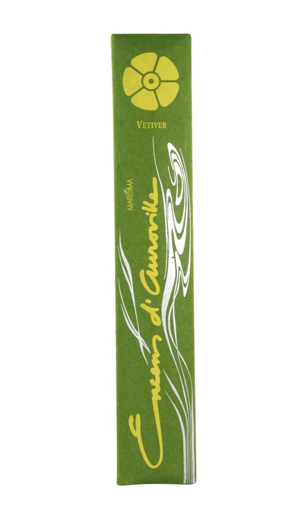 Maroma Incense Encens d'Auroville 10 Sticks, Vetiver