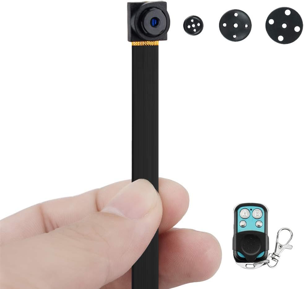 1080P HD Mini Hidden Camera Button with Motion Detection and Photo Taking Function, 6 Hours Long Time Video Recording, 16GB Memory Card Built-in
