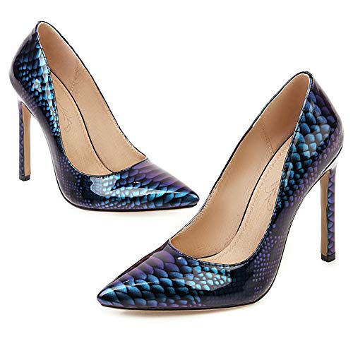 SaraIris High HeelsPumps Womens Pointed Toe Slip on Stilettos Party Wedding Pumps Basic Shoes - Thumbnail 2