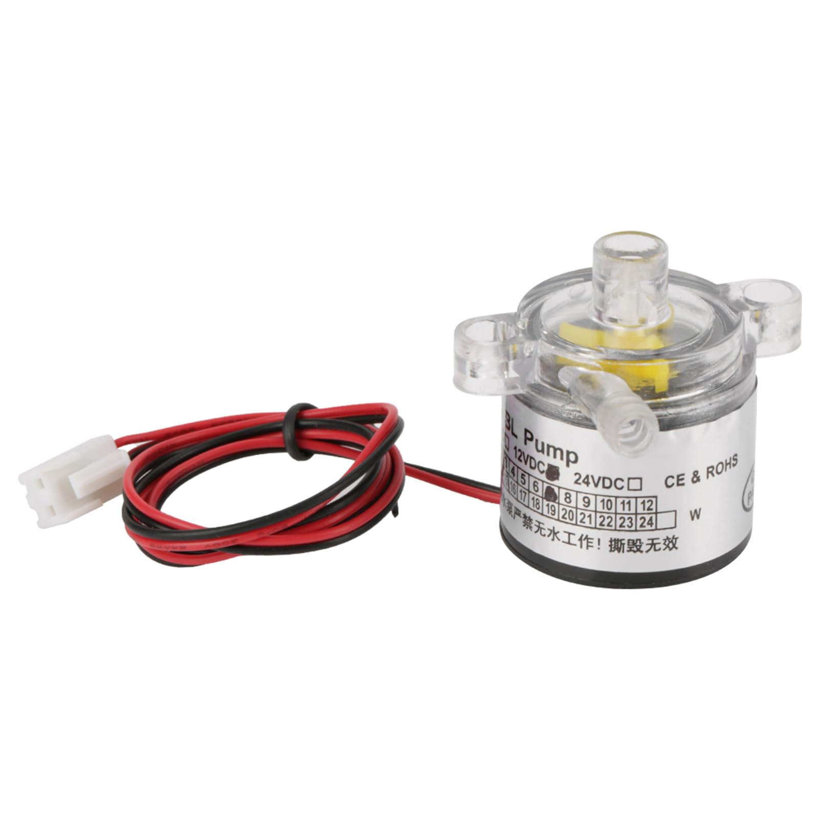 Niski poziom hałasu mini elektryczna pompa wodna z tworzywa sztucznego mini elektryczna pompa wodna bez szczotek do użytku spożywczego 12 V 7 W