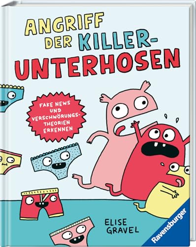 Angriff der Killerunterhosen - Medienkompetenz im Comic-Format; für Schulunterricht und Bildungseinrichtungen; politische Bildung für Kinder ab 8 Jahren: Fake News und Verschwörungstheorien erkennen
