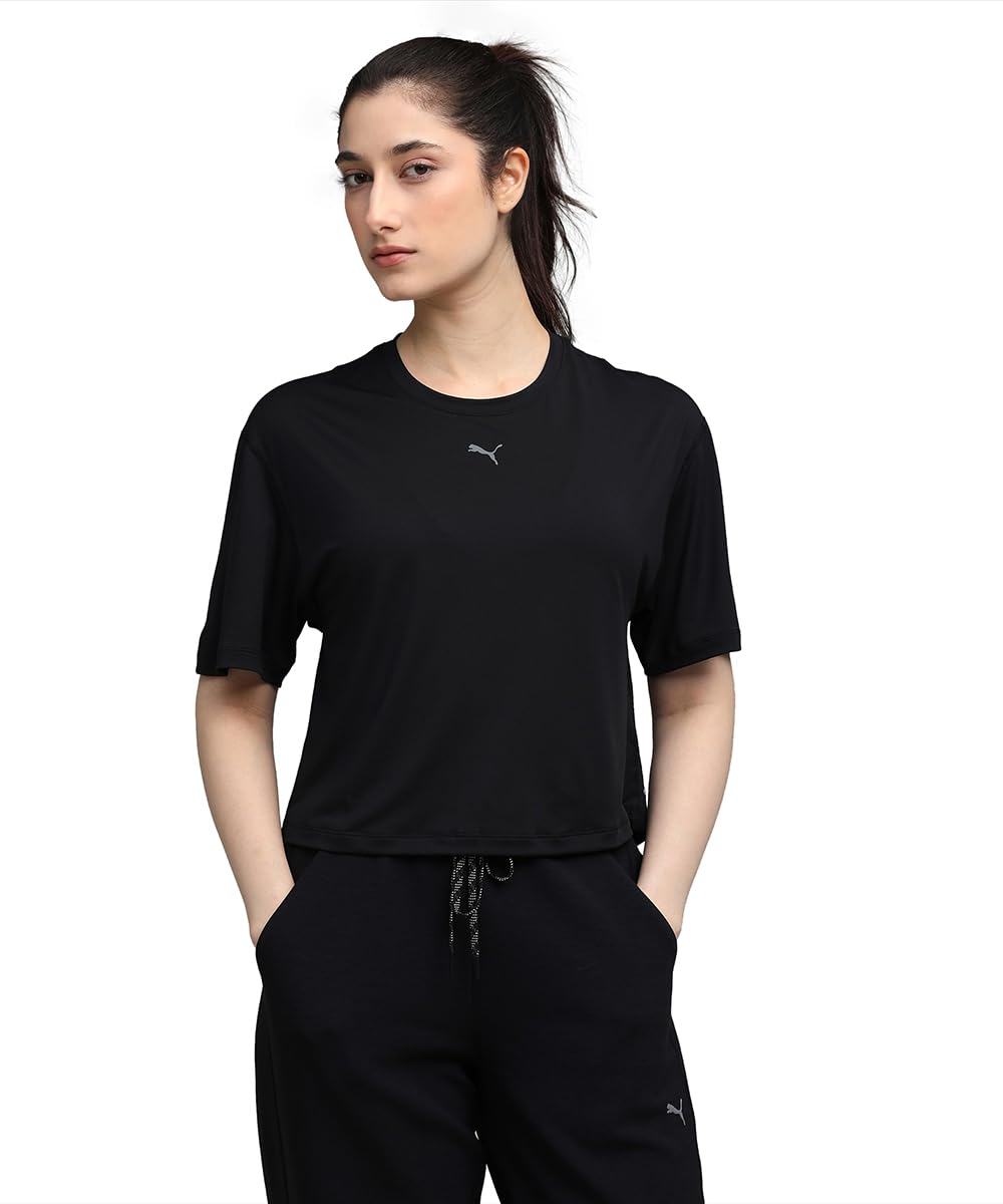 PUMA T-Shirt Unisex W Cloudspun Relaxed Tee (Confezione da 1)