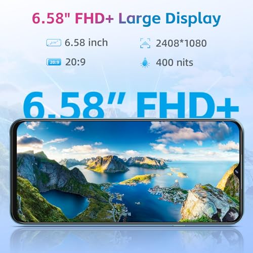 CUBOT P80 - 6,5" FHD+, 8GB/512GB, 48 MP, Blå, Android 13