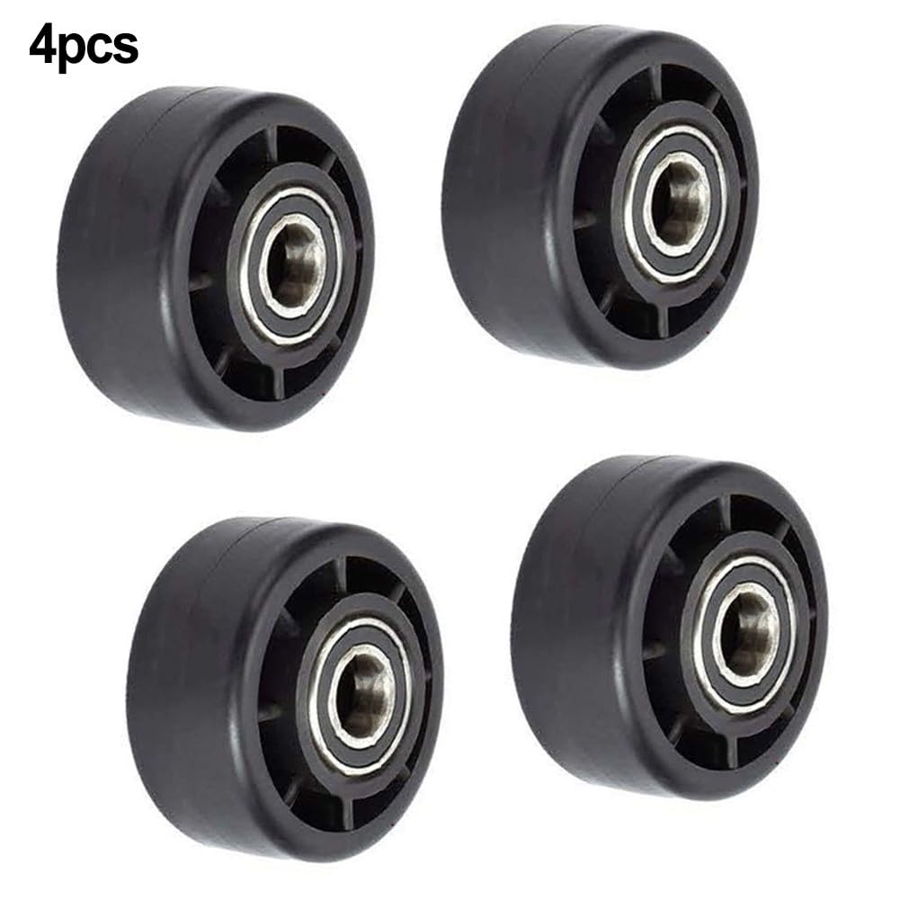 4 pulegge per attrezzi fitness come tapis roulant e cyclette, 74 x 34 x 14 mm