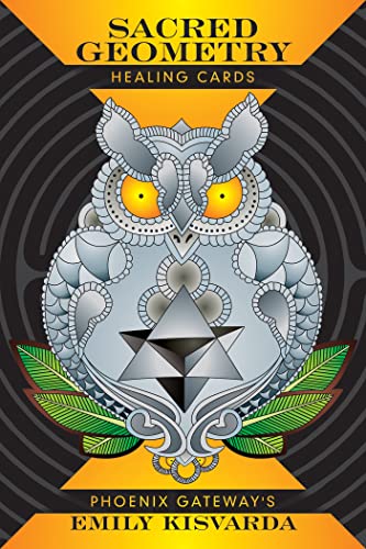 Sacred Geometry Healing Cards: (Oracle Kit Box Set with 49...