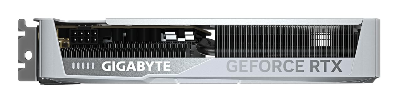 GIGABYTE GeForce RTX 5060 Ti Eagle OC Ice 8G Tarjeta Gráfica – 8 GB GDDR7, 128 bits, PCI-E 5.0, 2617 MHz Frecuencia del núcleo, 3 x DisplayPort, 1 x HDMI, GV-N506TEAGLEOC ICE-8GD