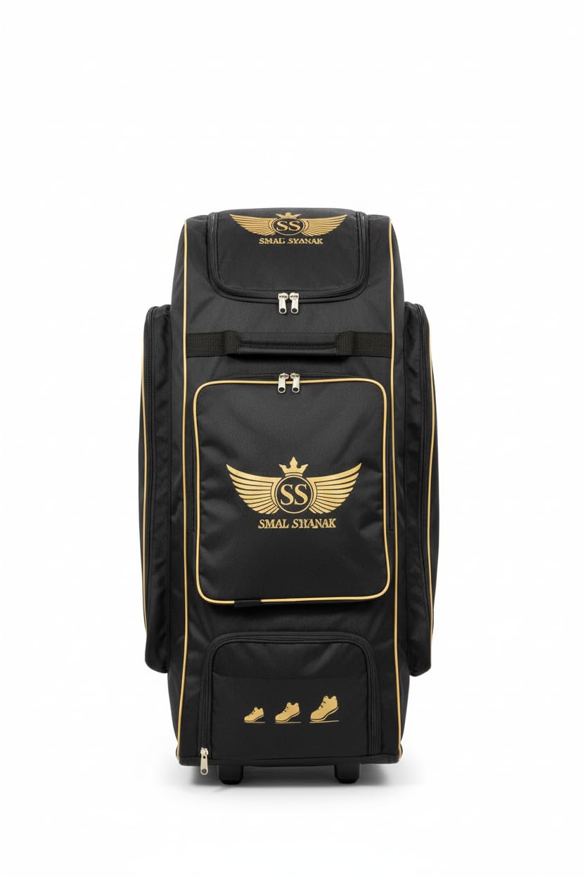 SWAGSWANK Power Nest Cricket Kit Bag with Shoe Cave, Blue, Wheeled Cricket Equipment Bag with Multiple Compartments (Black) - Review, Price and Buying Guide