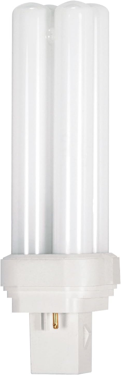 SatcoS6020 2700K 22-Watt GX32D-2 Base T5 Quad 2-Pin Tube for Magnetic Ballasts, White