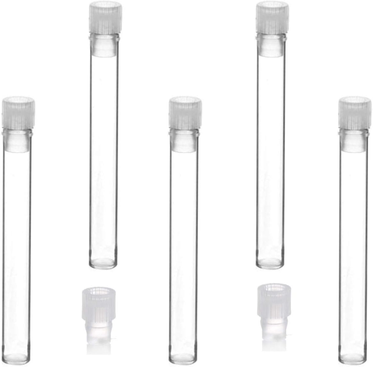 MagnaKoys 1.5ml Empty Clear Glass Perfume/Cologne Sampler