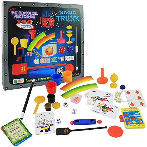 Image of EKTA Plastic Magic Trunk - The Classical Magic Show, Multi Color, Kids
