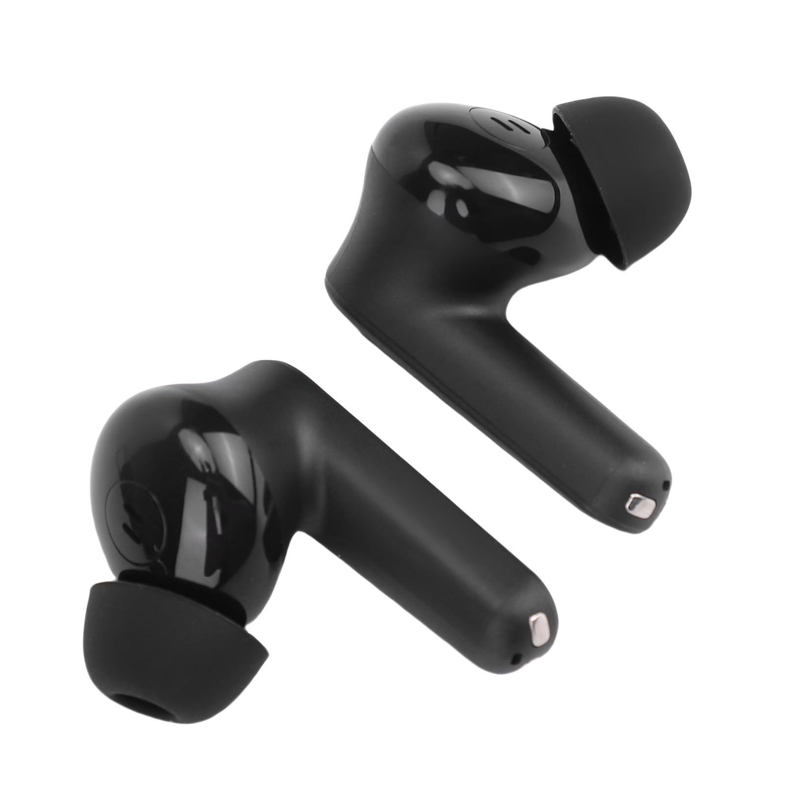 Auricolari da Gioco Wireless, Bluetooth 5.3 2.4G a Bassa Latenza con Microfono ENC per Telefono PC da Gioco VR, HiFi con Driver Dinamici Doppi da 13 Mm (BLACK)