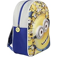 3D Minions Despicable Me Official Children's School Backpack | Cute & Comfortable Bag for Kids, Toddlers | Perfect for PreSchool, Nursery, & Travel | Officially Licensed by Universal Studios LLC