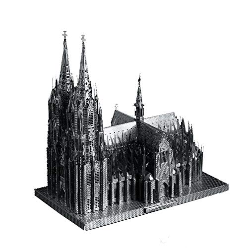 Microworld J030-S Puzzle 3D en métal découpé au laser pour construire la cathédrale de Cologne Cover