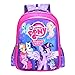 MY L. Pony Backpacks Bookbag Cute Pony Princess Style School Book Waterproof Multi Storey Bags