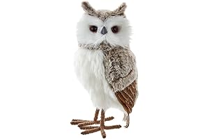 Kurt S. Adler Gray and Brown Owl Ornament