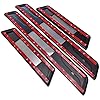 EAGLEG Car Door Sill Protector for Hyun-dai Tucson 2015-2021 4PCS Scuff Plate Stainless Steel Stickers Accessories,Silver #1