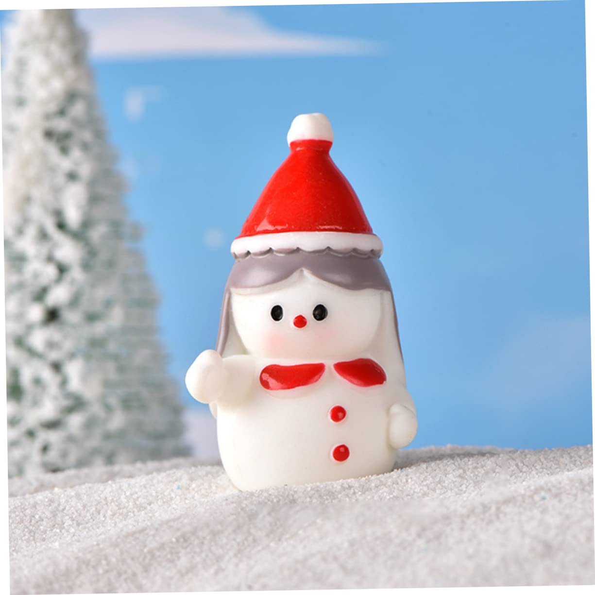 Alipis 32 Uds Muñeco De Nieve De Resina Estatua De Muñeco De Nieve De Vacaciones Estatuilla De Muñeco De Nieve Coleccionable Adornos De Mesa De Navidad Centro De Mesa De Invierno Pequeña