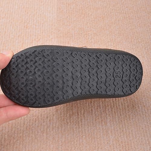 IWIHMIV Girls Ankle Boots Kids Soft Sole Warm Winter Shoes Comfortable Casual Non Slip Comfortable Walking Shoes2