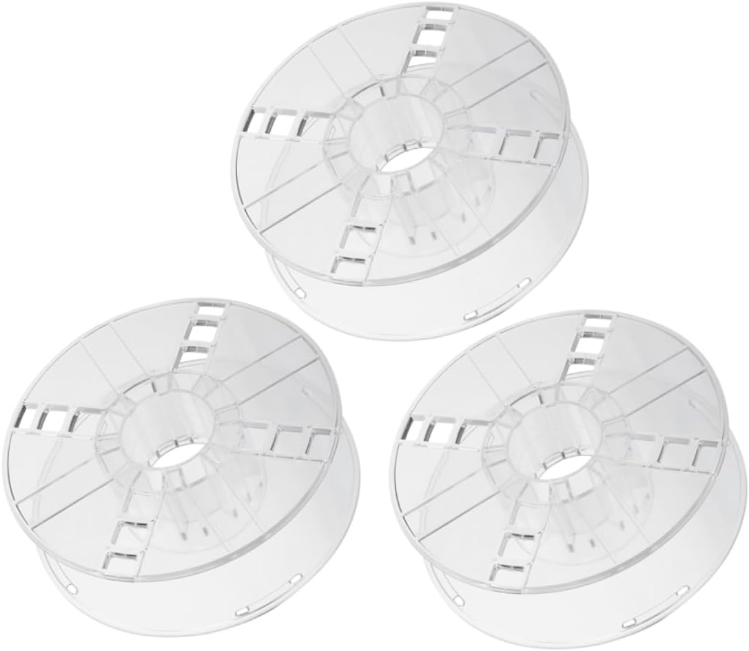 PRETYZOOM 3pcs Lightweight Cord Storage Reel Plastic Electric Cable Organizer Tangle Design for Efficient Wire Management for Use