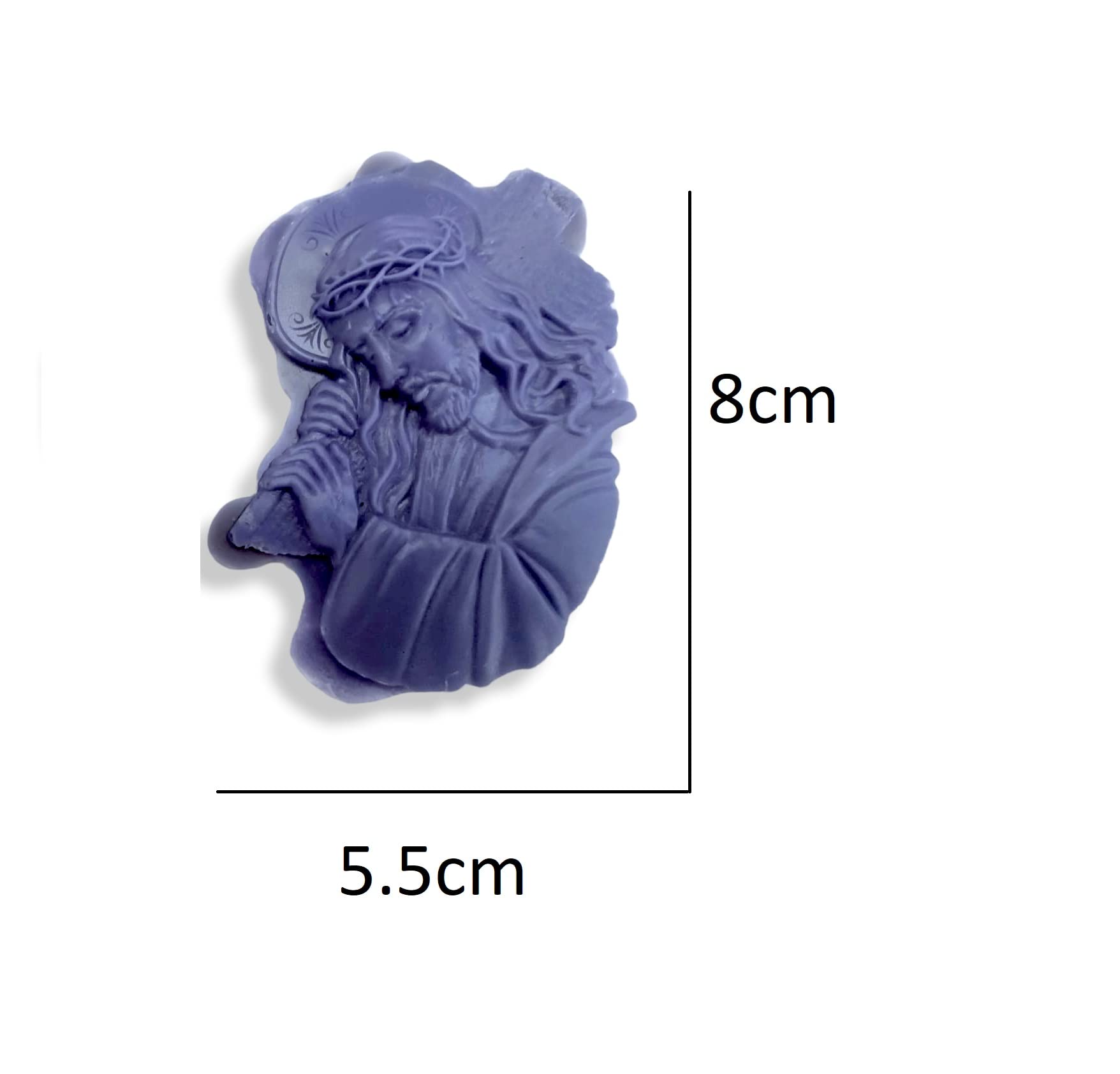 AHR Jesus Silicone Mould, Christian, Religious, Easter, for Resin, Cake Toppers, Clay etc 1