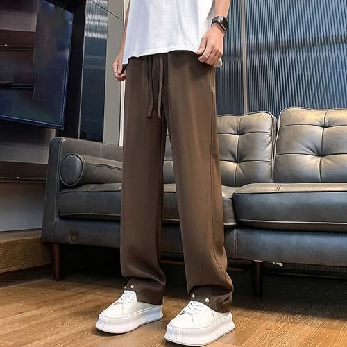 Pantalon cordon de serrage homme coupe ample ajustement facile - 5