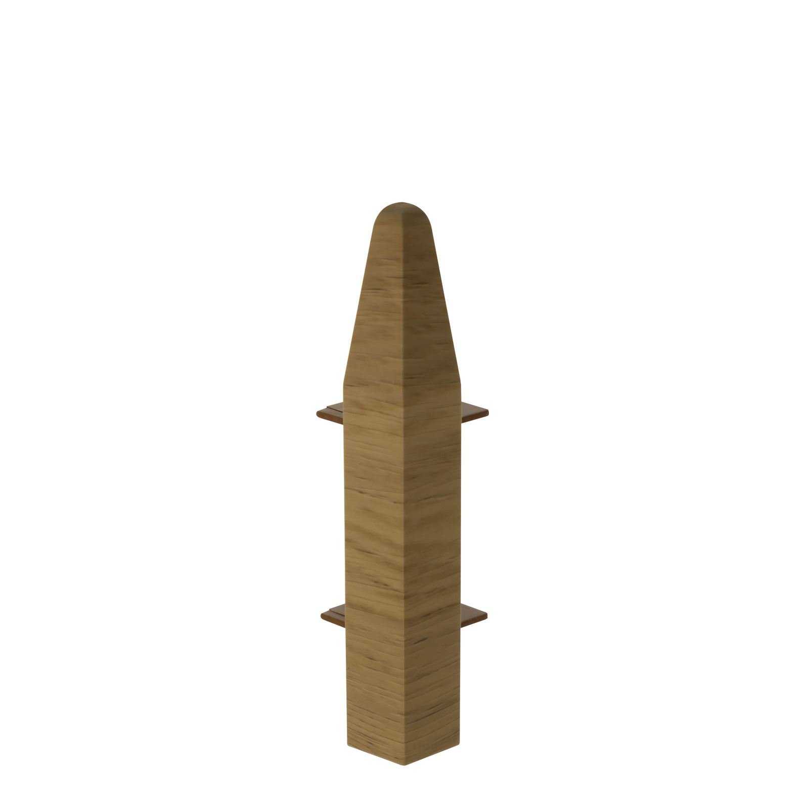 100mm Roomline Chamfered 90° External Corner Joint - English Oak