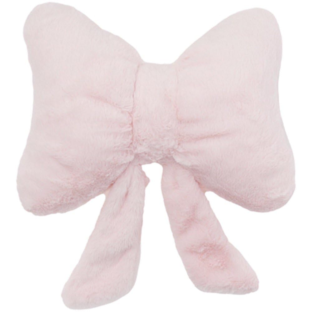 Coussin nœud rose pour lit et déco de chambre cocooning