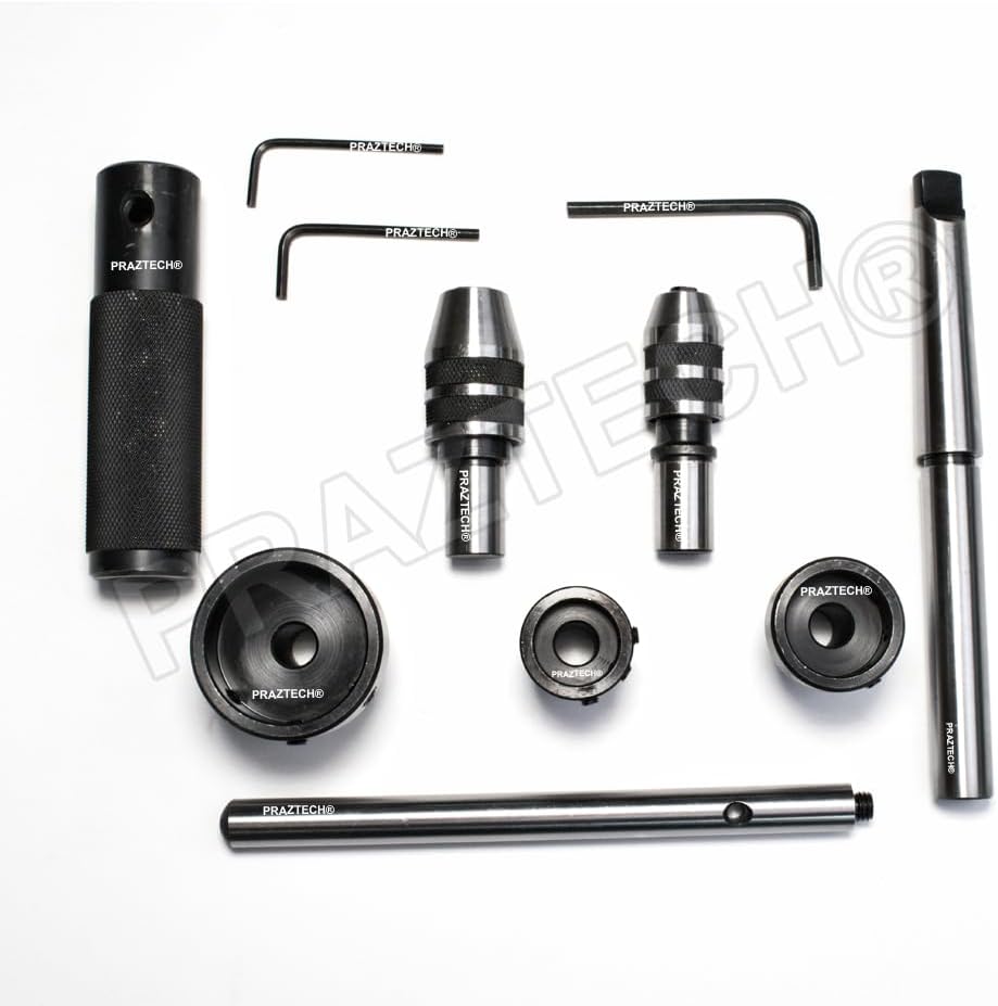 PRAZTECH® MT3 Shank Threading & Tapping Attachment Morse Taper 3