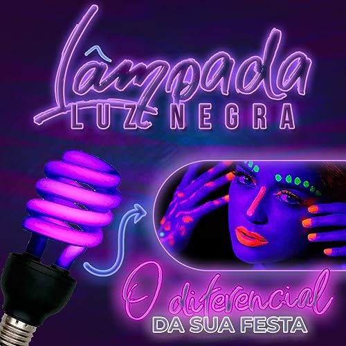 Lampada Globo Colorida + Lâmpada Luz Neon Iluminacao Balada 127v