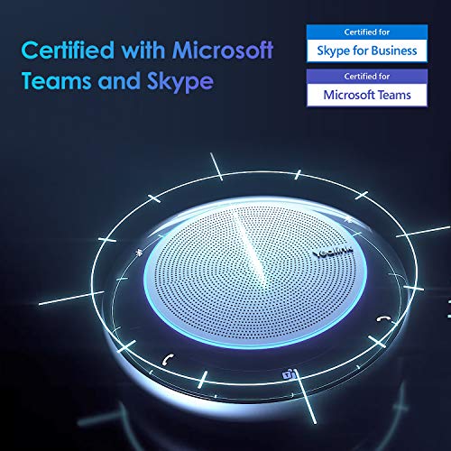 Yealink-Bluetooth-Speakerphone-USB-Speakers-with-Microphone-Teams-Certified-CP900-Wireless-Enhanced-Noise-Reduction-Algorithm-Home-Office-360-Voice-Pickup-Teams-Optimized-CP900