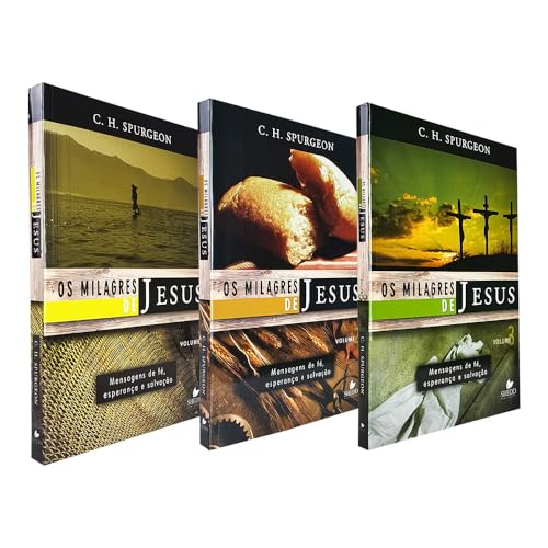 Kit Charles Spurgeon | Os Milagres de Jesus 3 Volumes