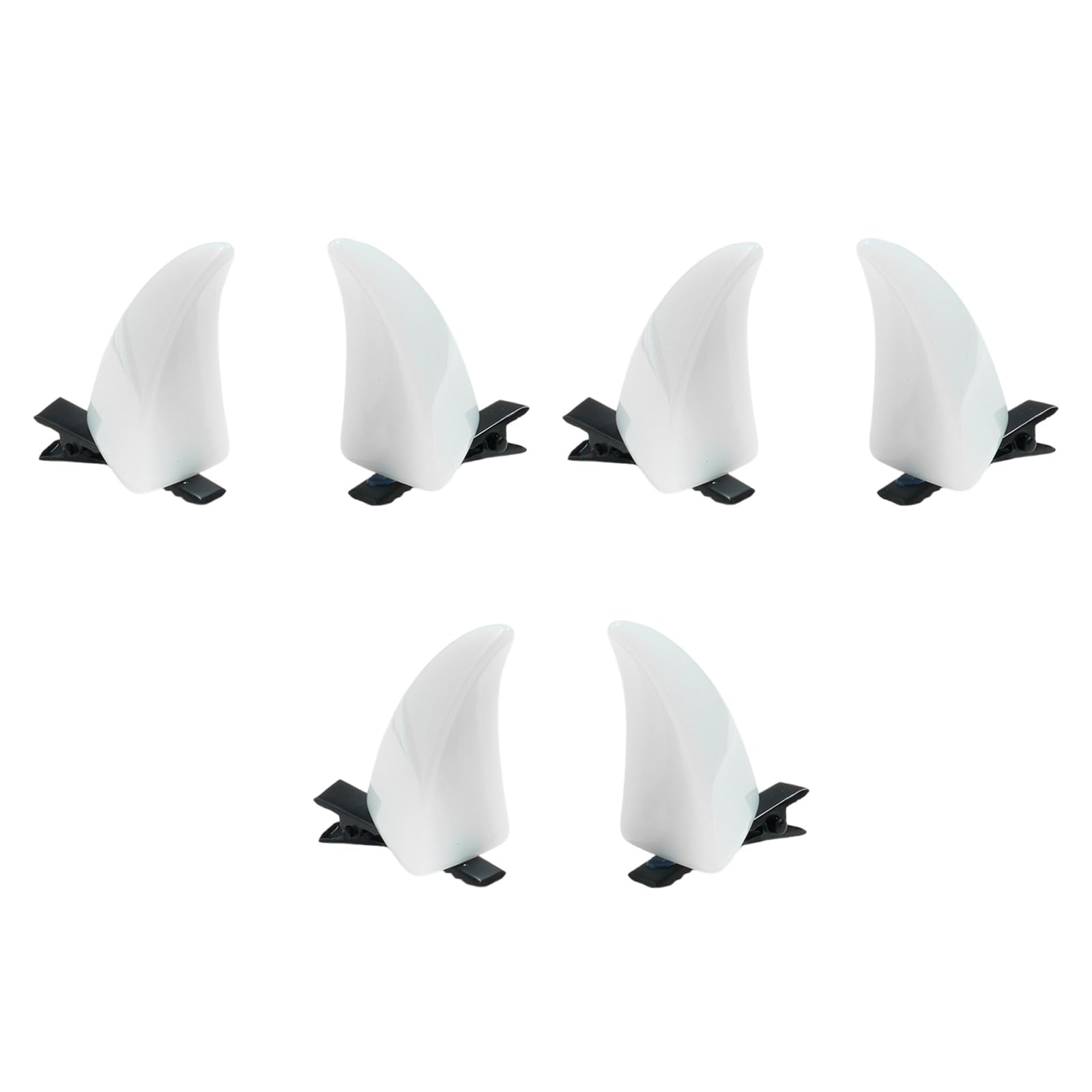 MICFENY 3Pairs Devil Horn Hair Clip For RolePlay Costume Event Gathering Halloween Hair Styling Accessories For Adult