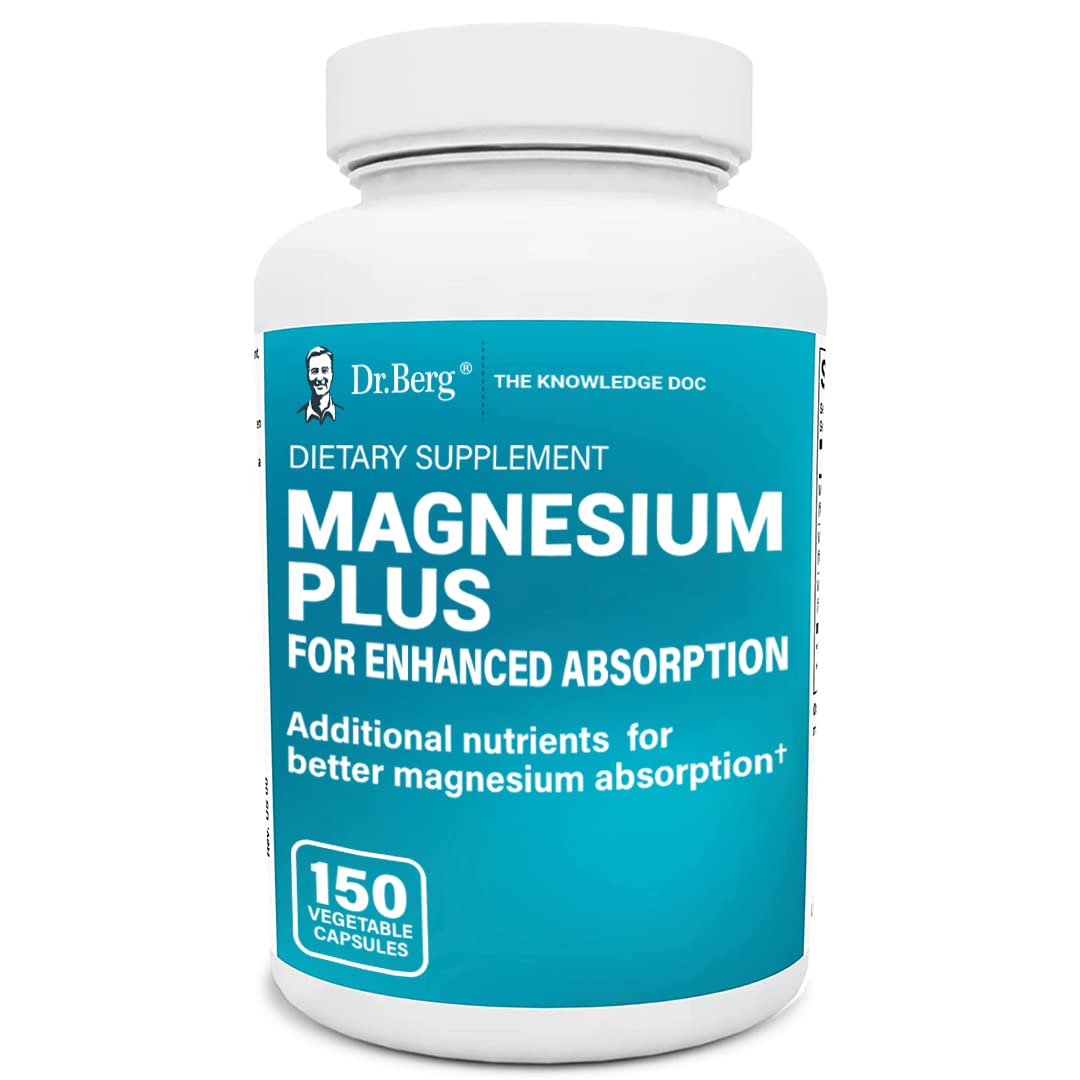 Dr. Berg's Magnesium Glycinate 400mg Fully Chelated Magnesium