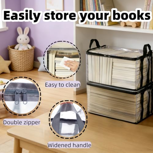 SKYJORMY 3-Pack Comic Storage Containers