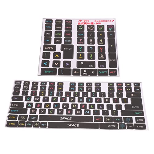 13 Calcomanías para Teclado de Laptop miniatura 3