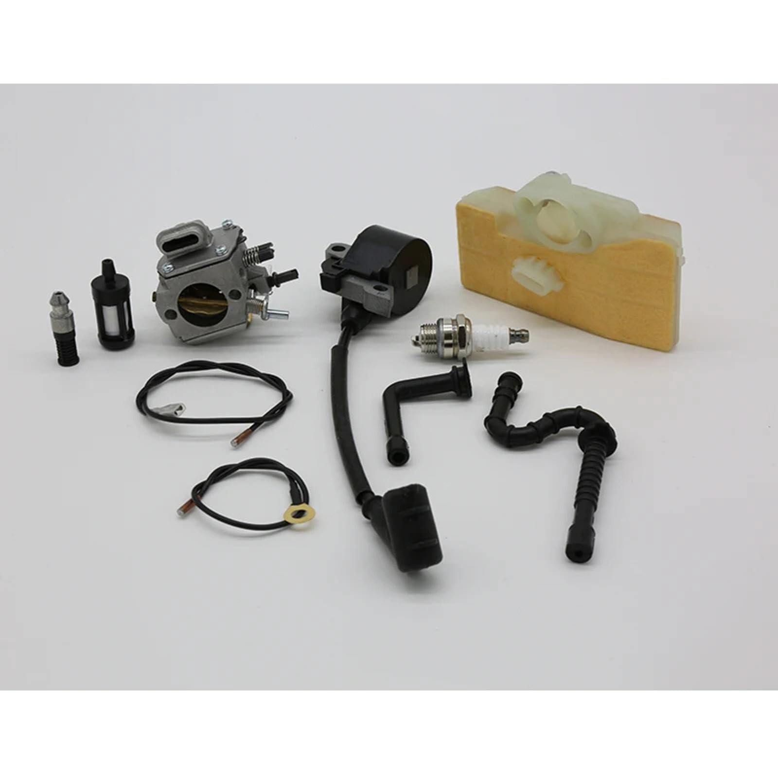 Carburateur pour STIHL 039 MS390 avec kit filtre à air et bobine d'allumage haute résistance