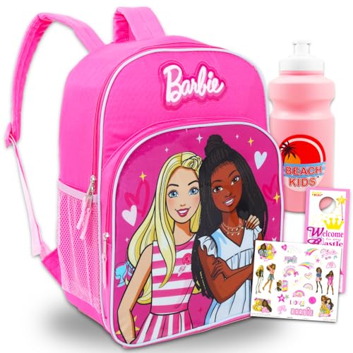 Barbie Backpack for Girls 4-6 - 16