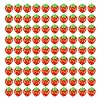 FAZHBARY 90 PCS Red Resin Strawberry with No Holes Flat Back Resin Small Strawberry Bulk Embellishments for Crafts Crafts Accessories #4