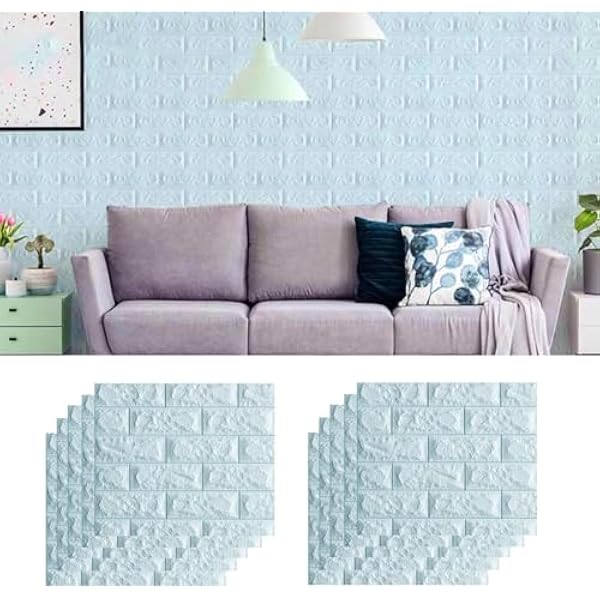 Teksturowane płytki ścienne 3D, odklej i przyklej, samoprzylepne panele ze sztucznego kamienia, wodoodporne naklejki dekoracyjne DIY, 15 sztuk o powierzchni 87 m2 do dekoracji wnętrz